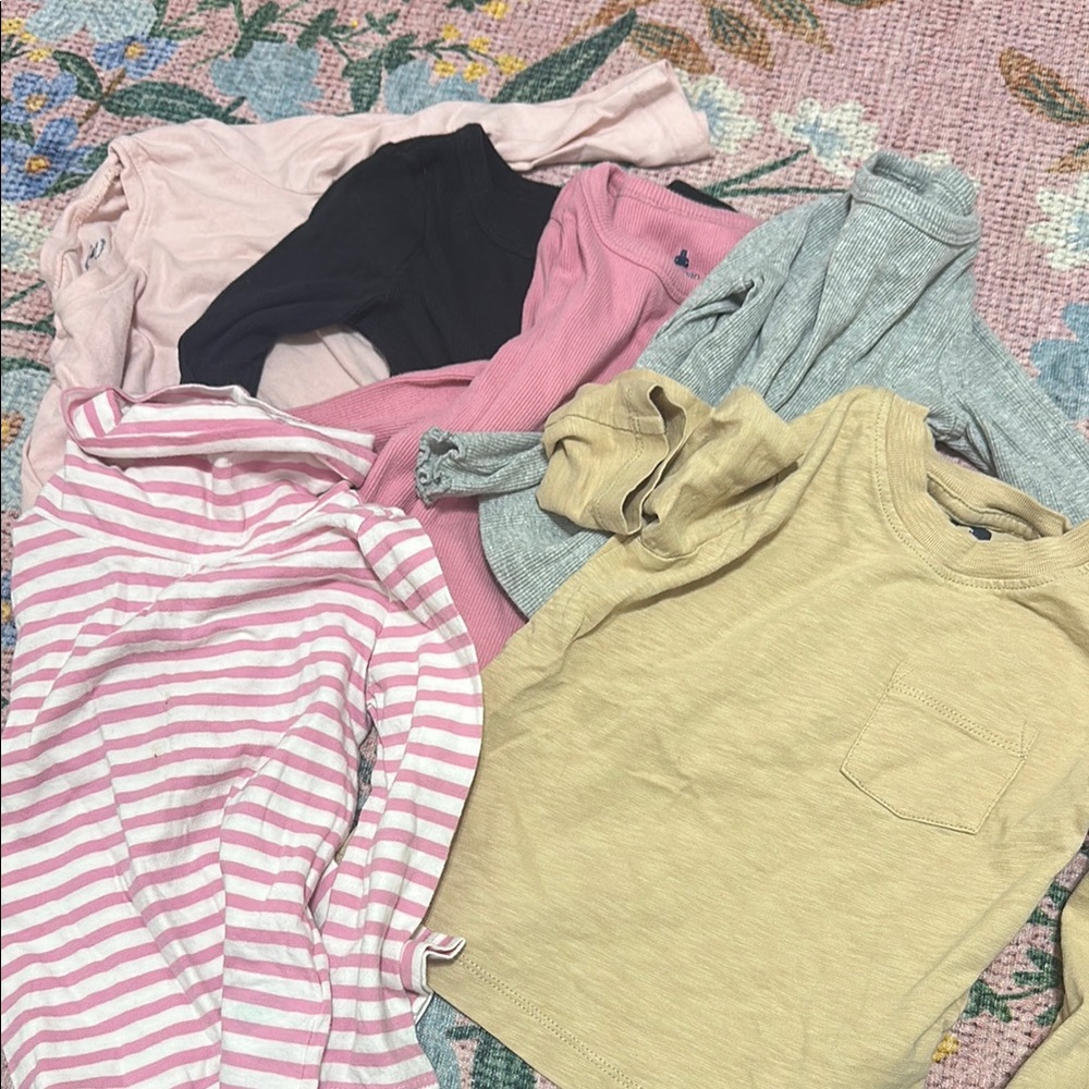 2T Gap & Jcrew bundle of little girl tops